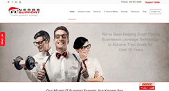 Desktop Screenshot of nerdssupport.com